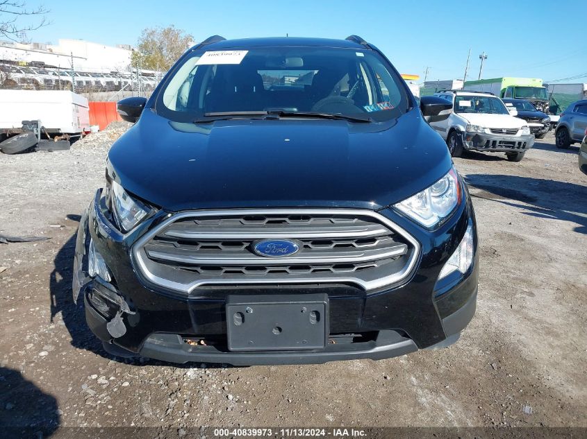 2019 Ford Ecosport Se VIN: MAJ6S3GL6KC286112 Lot: 40839973