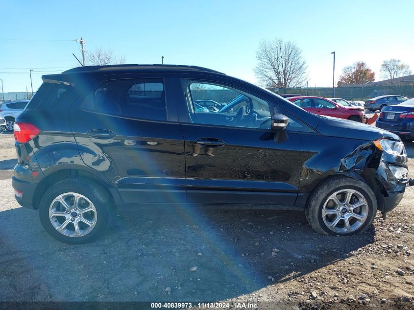 2019 Ford Ecosport Se VIN: MAJ6S3GL6KC286112 Lot: 40839973