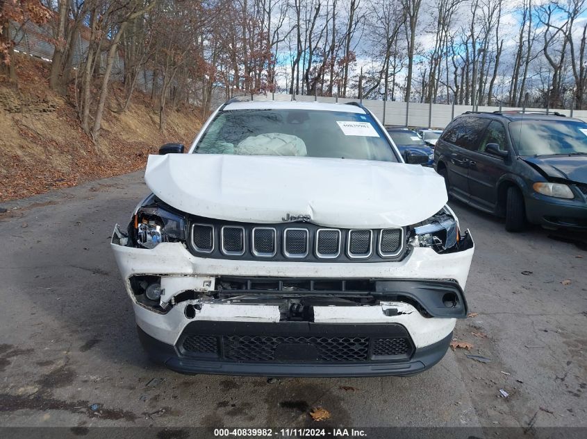 2022 JEEP COMPASS LATITUDE 4X4 - 3C4NJDBB7NT126908