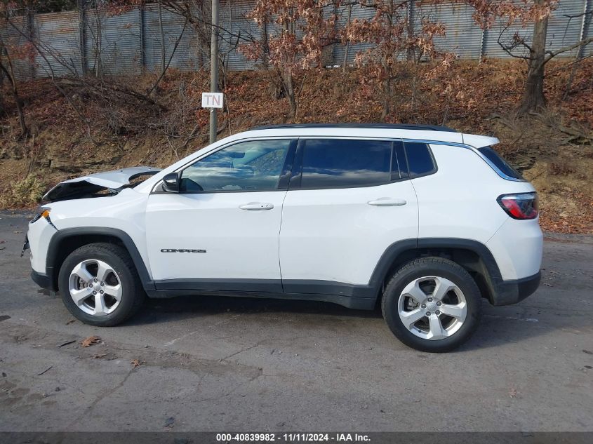 2022 Jeep Compass Latitude 4X4 VIN: 3C4NJDBB7NT126908 Lot: 40839982