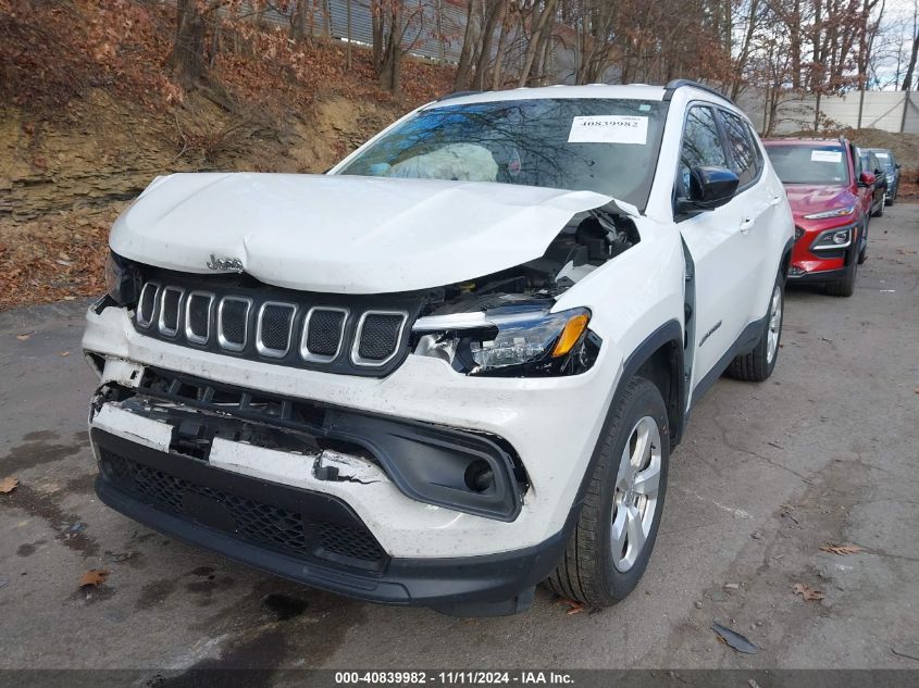 2022 JEEP COMPASS LATITUDE 4X4 - 3C4NJDBB7NT126908