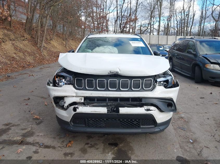 2022 Jeep Compass Latitude 4X4 VIN: 3C4NJDBB7NT126908 Lot: 40839982