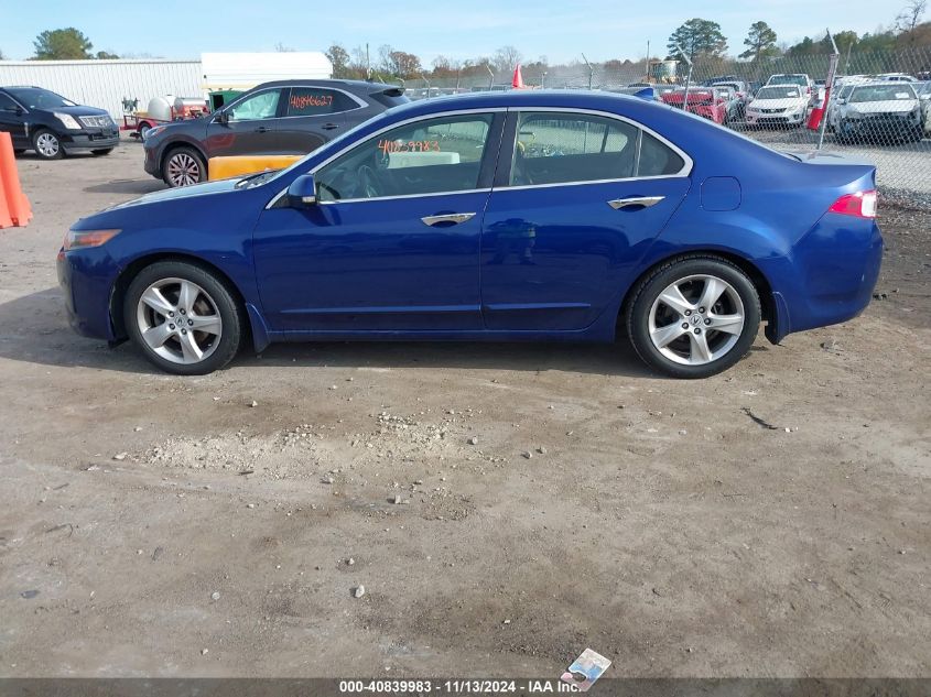 2010 Acura Tsx 2.4 VIN: JH4CU2F66AC030627 Lot: 40839983