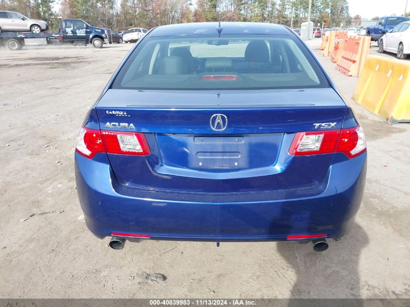 2010 Acura Tsx 2.4 VIN: JH4CU2F66AC030627 Lot: 40839983