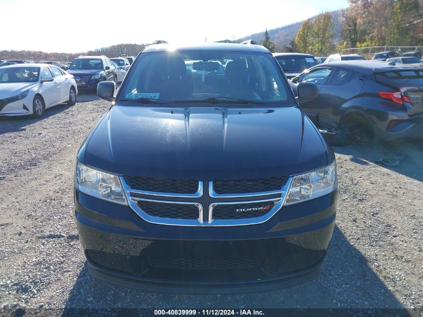 2017 Dodge Journey Se VIN: 3C4PDCAB6HT558793 Lot: 40839999