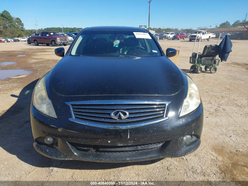 2013 Infiniti G37 Journey VIN: JN1CV6AP6DM711572 Lot: 40840005