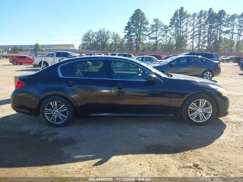 2013 Infiniti G37 Journey VIN: JN1CV6AP6DM711572 Lot: 40840005