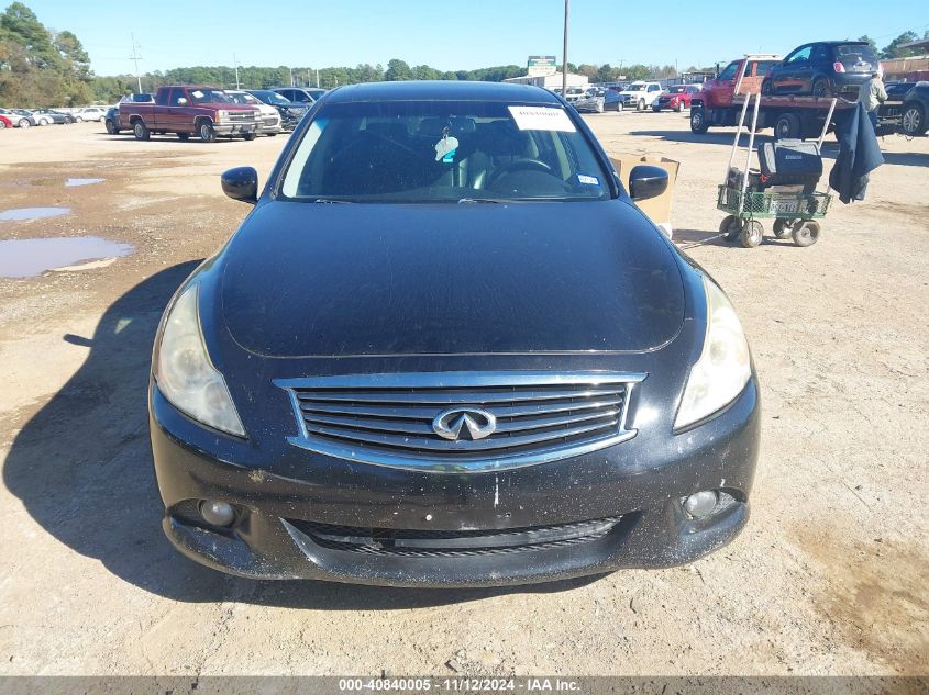 2013 Infiniti G37 Journey VIN: JN1CV6AP6DM711572 Lot: 40840005