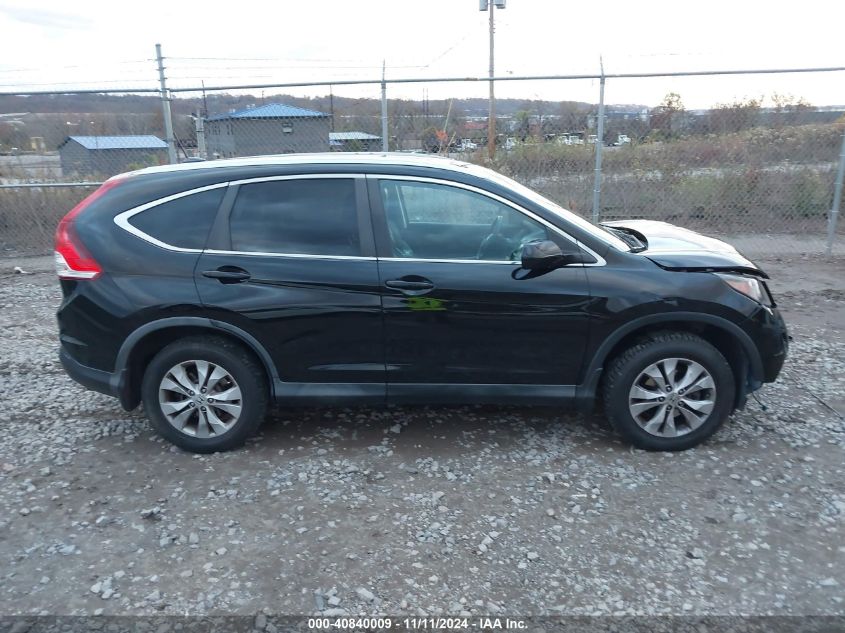 2012 Honda Cr-V Ex-L VIN: 2HKRM4H7XCH608622 Lot: 40840009