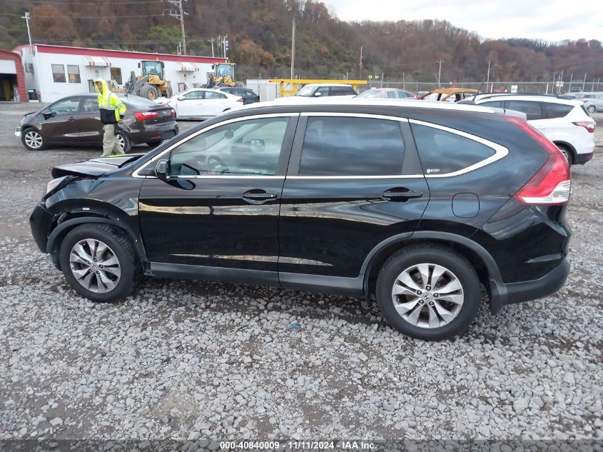 2012 Honda Cr-V Ex-L VIN: 2HKRM4H7XCH608622 Lot: 40840009