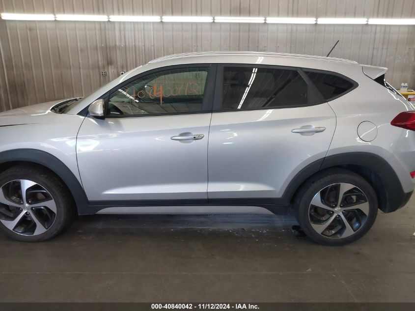 2017 Hyundai Tucson Sport VIN: KM8J3CA27HU582790 Lot: 40840042