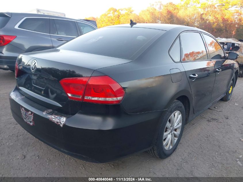 2015 VOLKSWAGEN PASSAT VIN: 1VWAT7A36FC089221
