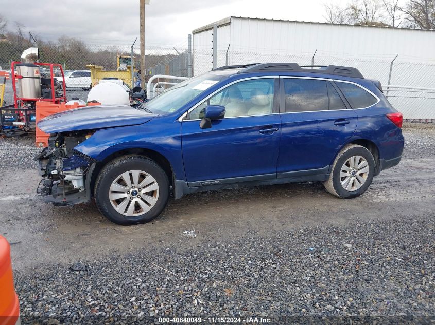 2017 Subaru Outback 2.5I Premium VIN: 4S4BSAHCXH3314980 Lot: 40840049