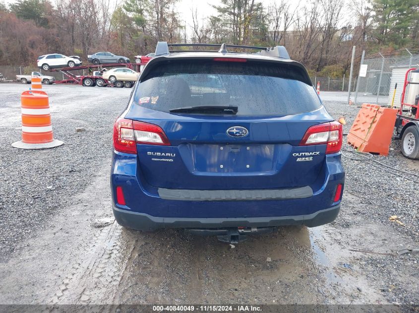 2017 Subaru Outback 2.5I Premium VIN: 4S4BSAHCXH3314980 Lot: 40840049