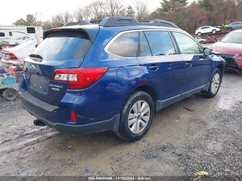 VIN 4S4BSAHCXH3314980 2017 Subaru Outback, 2.5I Pre... no.4