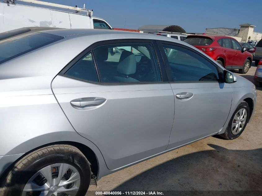 2015 Toyota Corolla L VIN: 5YFBURHEXFP229835 Lot: 40840056