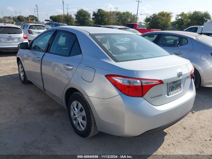 2015 Toyota Corolla L VIN: 5YFBURHEXFP229835 Lot: 40840056