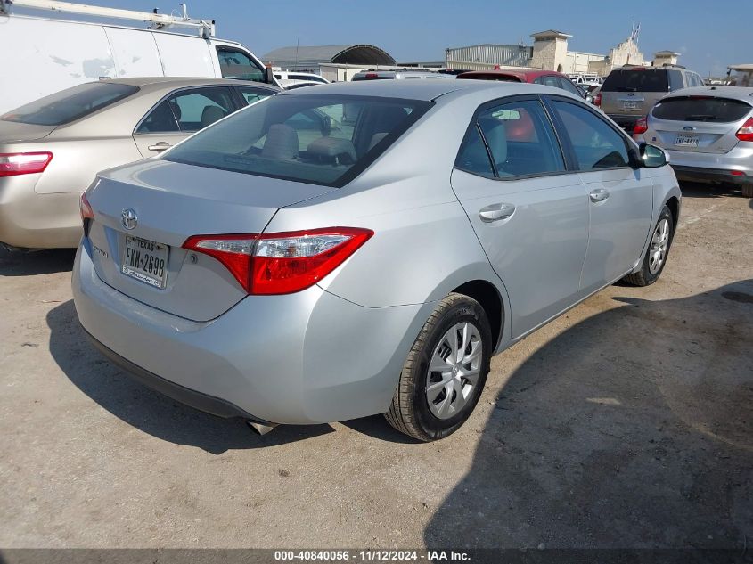 2015 Toyota Corolla L VIN: 5YFBURHEXFP229835 Lot: 40840056