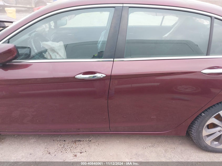 2013 HONDA ACCORD VIN: 1HGCR2F53DA074631