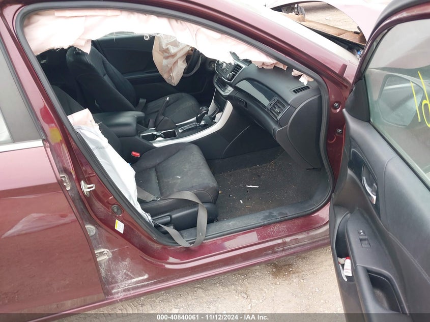 2013 HONDA ACCORD VIN: 1HGCR2F53DA074631