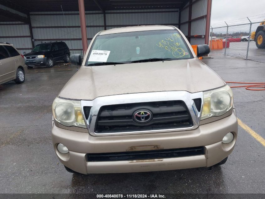 2007 Toyota Tacoma Base V6 VIN: 5TEMU52N37Z396155 Lot: 40840078