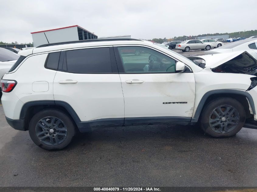 2019 Jeep Compass Sun And Wheel Fwd VIN: 3C4NJCBB5KT692622 Lot: 40840079