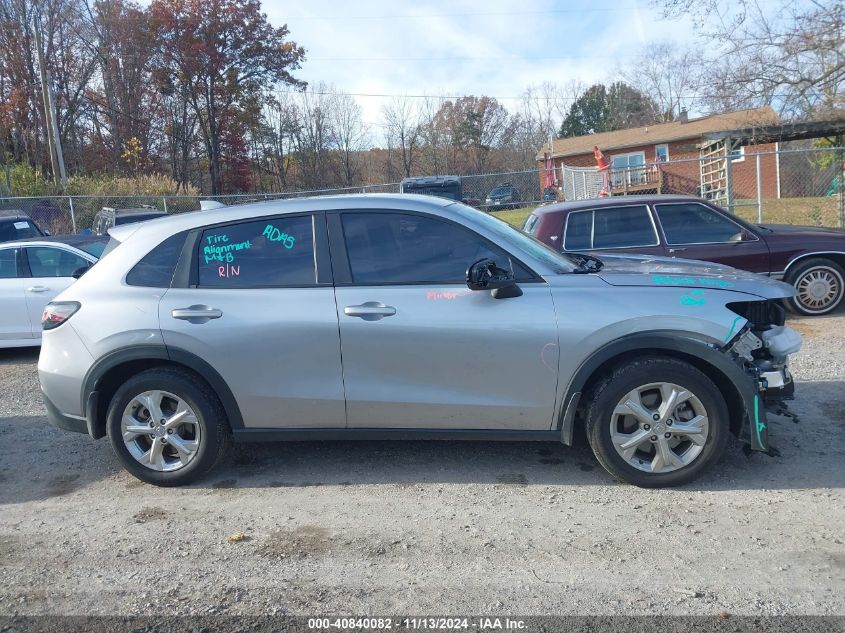 2023 Honda Hr-V 2Wd Lx VIN: 3CZRZ1H32PM724002 Lot: 40840082