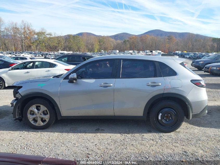 2023 Honda Hr-V 2Wd Lx VIN: 3CZRZ1H32PM724002 Lot: 40840082