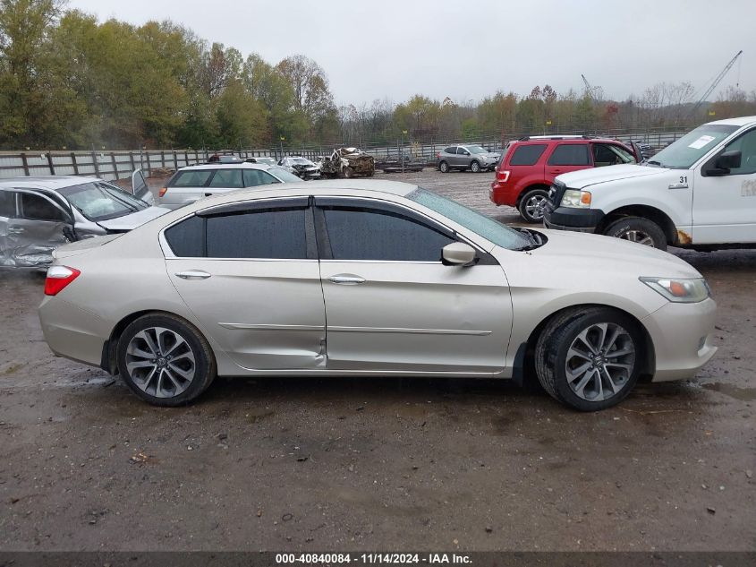 2015 Honda Accord Sport VIN: 1HGCR2F52FA168308 Lot: 40840084