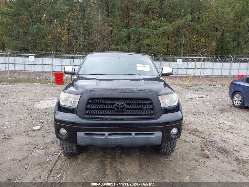 2008 Toyota Tundra Limited 5.7L V8 VIN: 5TBDV58158S514389 Lot: 40840091