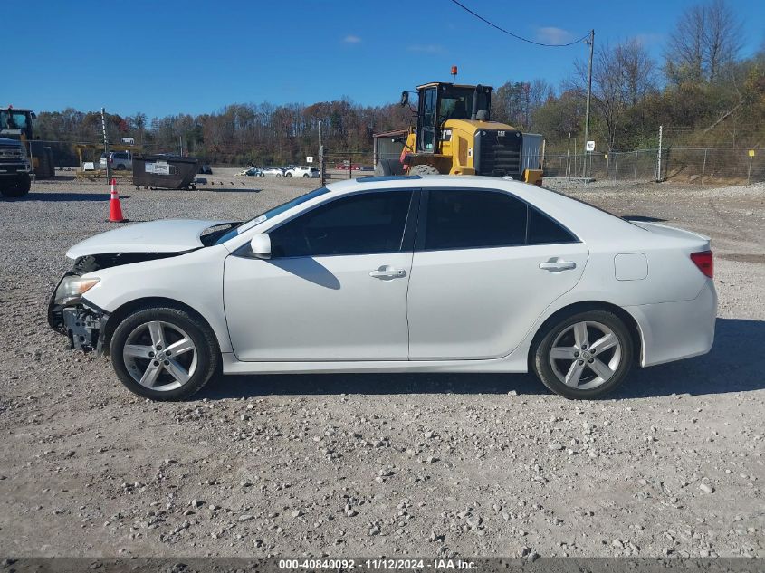 2012 Toyota Camry Se VIN: 4T1BF1FK4CU502752 Lot: 40840092