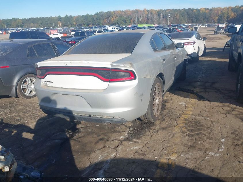 2015 Dodge Charger Police VIN: 2C3CDXAT2FH902144 Lot: 40840093