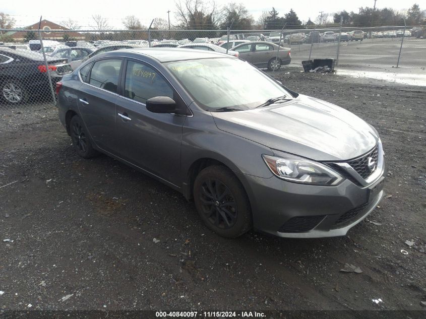 VIN 3N1AB7AP7JY346561 2018 Nissan Sentra, S no.1