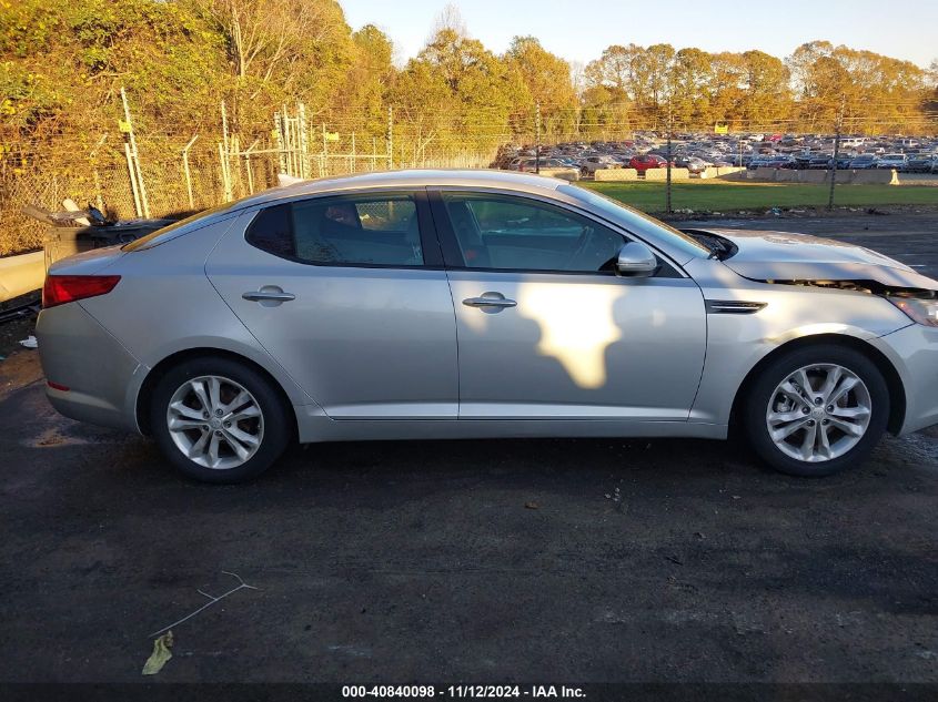 2013 Kia Optima Lx VIN: 5XXGM4A72DG130128 Lot: 40840098