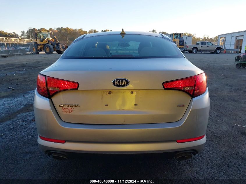 2013 Kia Optima Lx VIN: 5XXGM4A72DG130128 Lot: 40840098