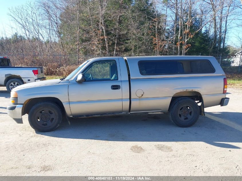 2002 GMC Sierra 1500 Standard VIN: 1GTEC14V32Z343201 Lot: 40840103