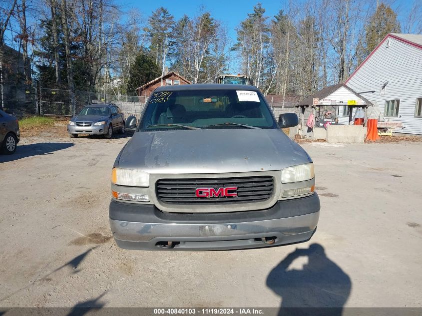 2002 GMC Sierra 1500 Standard VIN: 1GTEC14V32Z343201 Lot: 40840103