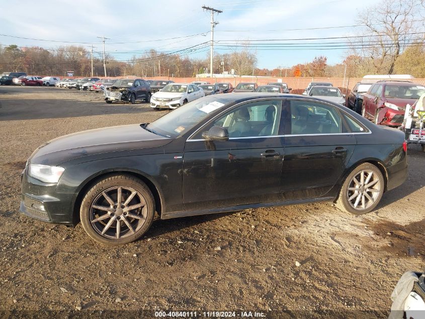 2015 Audi A4 2.0T Premium VIN: WAUFFAFL0FN012707 Lot: 40840111