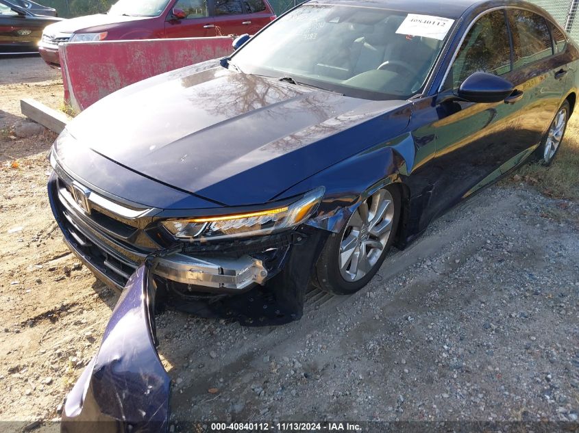 2020 Honda Accord Lx VIN: 1HGCV1F10LA116125 Lot: 40840112