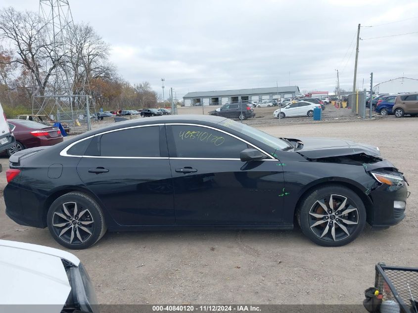 2020 Chevrolet Malibu Fwd Rs VIN: 1G1ZG5ST3LF119274 Lot: 40840120