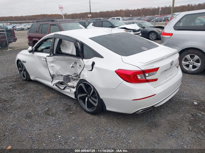 2019 Honda Accord Sport 2.0T VIN: 1HGCV2E38KA016216 Lot: 40840129