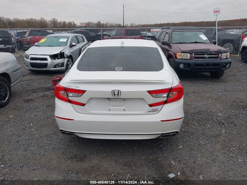 2019 Honda Accord Sport 2.0T VIN: 1HGCV2E38KA016216 Lot: 40840129