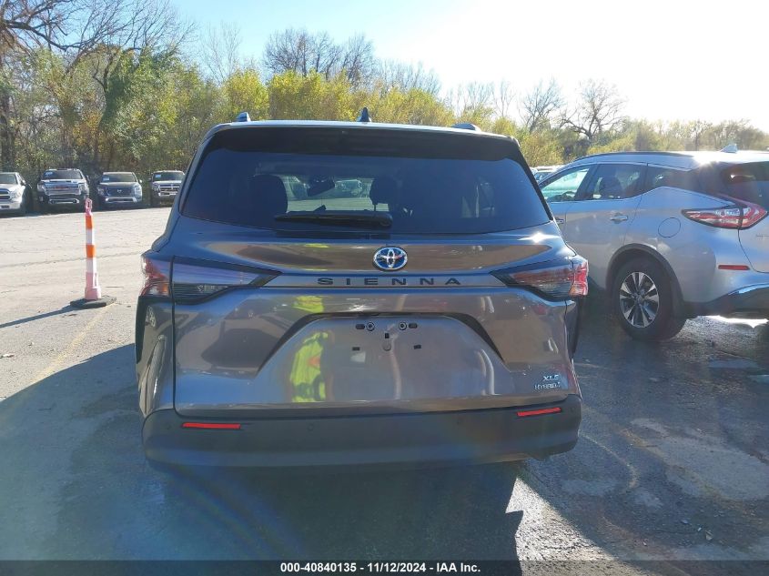 2024 Toyota Sienna Xle VIN: 5TDJRKEC1RS204762 Lot: 40840135