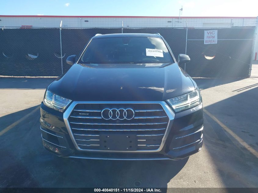 2017 Audi Q7 3.0T Premium VIN: WA1LAAF74HD033585 Lot: 40840151