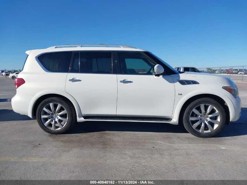 2014 Infiniti Qx80 VIN: JN8AZ2ND3E9750288 Lot: 40840162