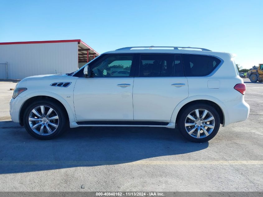 2014 Infiniti Qx80 VIN: JN8AZ2ND3E9750288 Lot: 40840162