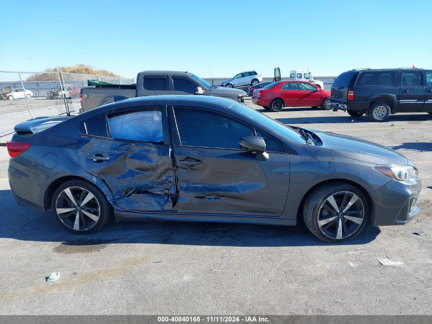 2019 Subaru Impreza 2.0I Sport VIN: 4S3GKAM66K3609835 Lot: 40840165