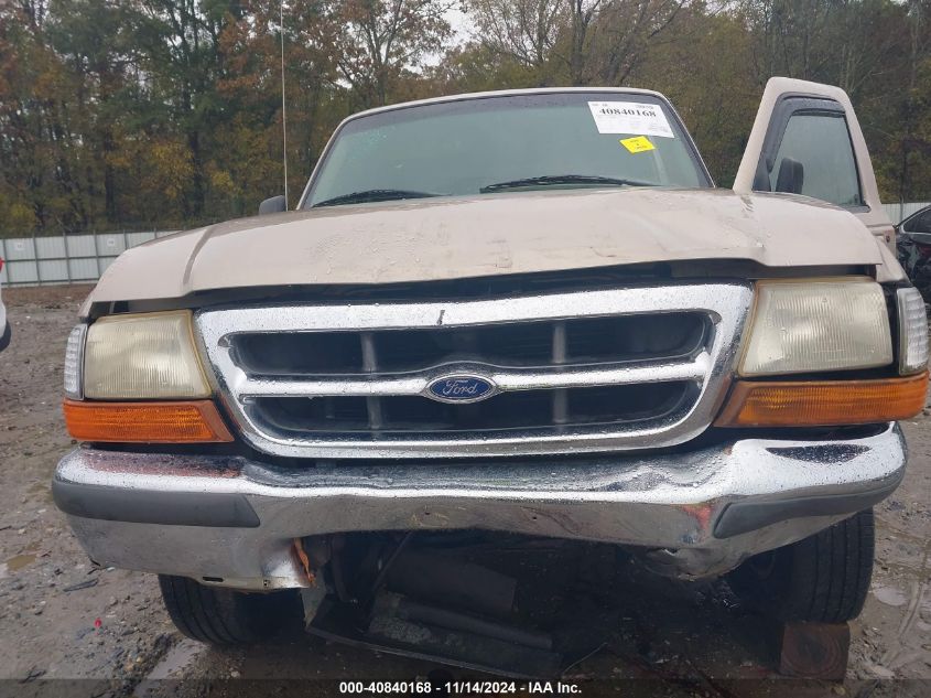 1998 Ford Ranger Splash/Xl/Xlt VIN: 1FTYR14U1WPA10371 Lot: 40840168