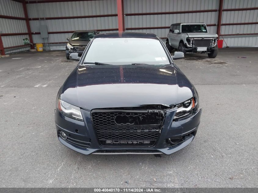 2011 Audi S4 3.0 Premium Plus VIN: WAUDGAFLXBA115932 Lot: 40840170