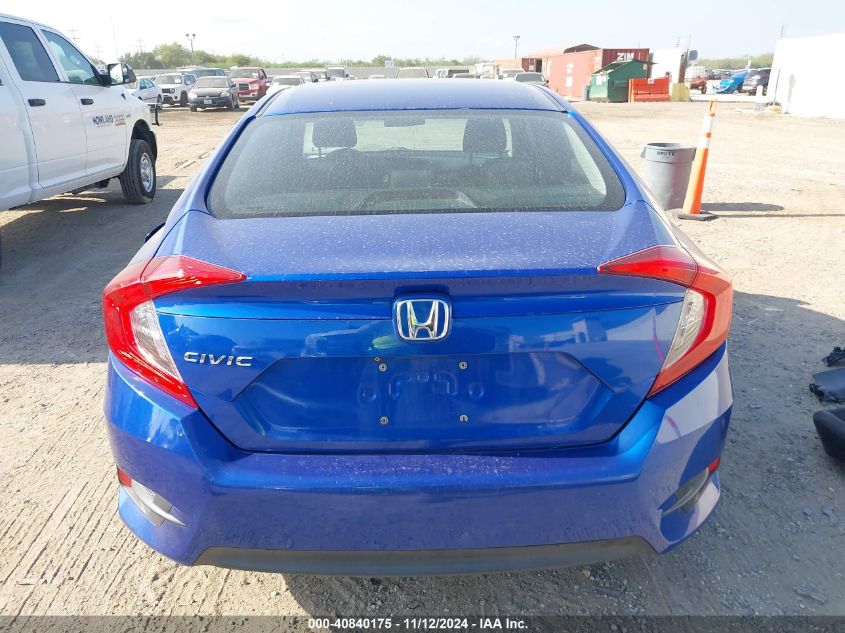 2017 Honda Civic Lx VIN: 19XFC2F50HE007114 Lot: 40840175